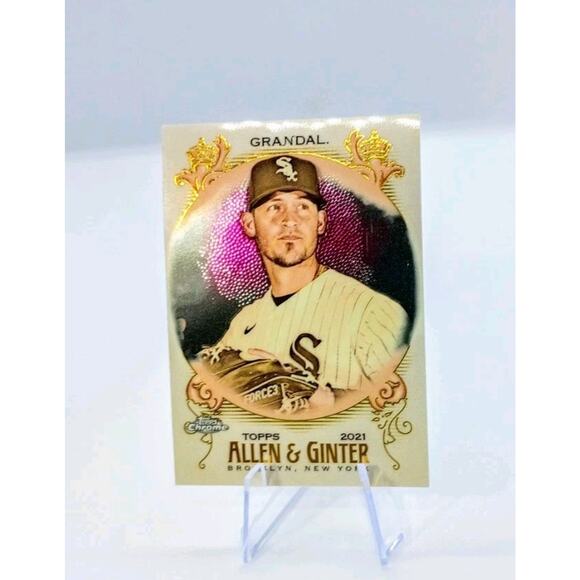 2021 Topps Allen & Ginter's - Yasmani Grandal #298 - Picture 3 of 7
